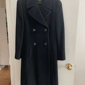 Gil Bret Black Lambswool Coat